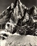 CPM Le grand seigneur de la cour du mont Blanc Le Dru 