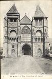 VINTAGE POSTCARD Mans the Notre Dame Church Of the Seam