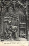 CPA Cathedrale D'Amiens Detail d'une jouee de stalle
