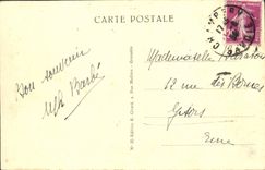 POSTAL Grenoble Isere de la VENDIMIA el hospital el St Eynard del montaje