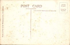 POSTAL Glastonbury original de la VENDIMIA el mercado