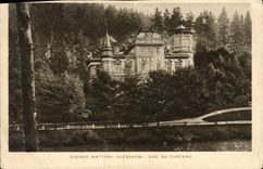 CPA Source Mattoni Giesshubl Vue du chateau