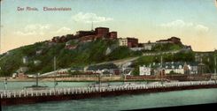 VINTAGE POSTCARD Der Rhein Ehrenbreitstein