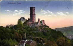 VINTAGE POSTCARD Godesberg Ruins