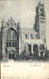 VINTAGE POSTCARD Bruges the Cathedral