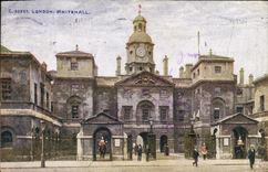 POSTAL Londres Whitehall de la VENDIMIA