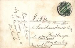 VINTAGE POSTCARD Karlsruhe