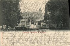 VINTAGE POSTCARD Schloss Seusslitz has D Elba