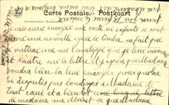 VINTAGE POSTCARD Interior Poperinghe church