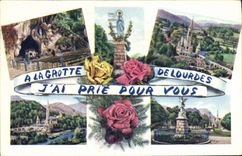 VINTAGE POSTCARD Heavy With the cave