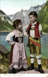 VINTAGE POSTCARD Appenzeller Tracht Folklore