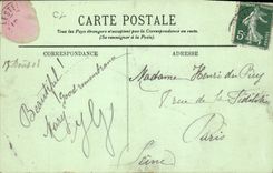 POSTAL Caves De Betharram Decorations de la VENDIMIA de estalactitas