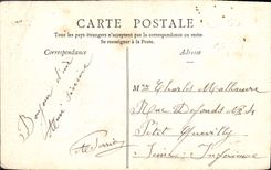 POSTAL Lille de la VENDIMIA estatua de Faidherbe