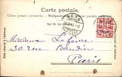 VINTAGE POSTCARD Grindelwald Schweizerhaus