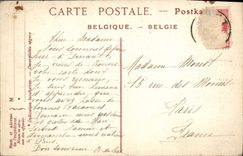 VINTAGE POSTCARD Dining the Bayard rock