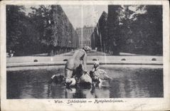 CPA Wien Schonbrunn Nymphenbrunnen