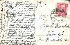 POSTAL Abbazla de la VENDIMIA