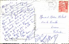 CPM Limoges La Gare