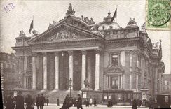 CPA Bruxelles La Bourse