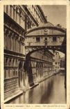 VINTAGE POSTCARD Venice Bridge of the Sighs