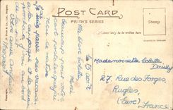 VINTAGE POSTCARD Barnard Castle View From The Castle