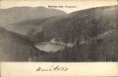 VINTAGE POSTCARD Belchen See
