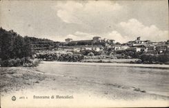 VINTAGE POSTCARD Panorama di Moncalieri