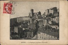 CPA Assise La Basilique et le Sacro Convento