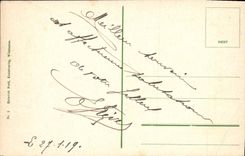 VINTAGE POSTCARD Wiesbaden Griechiche Kupelle