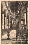 VINTAGE POSTCARD Namur Church Saint Wolf