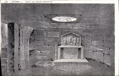 POSTAL Roma Interno Del Carcere Mamertino de la VENDIMIA