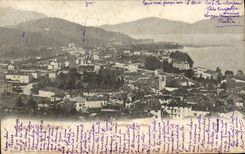 VINTAGE POSTCARD Lago Maggiore