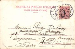 POSTAL Roma Basilica di S Juan de la VENDIMIA en Laterano