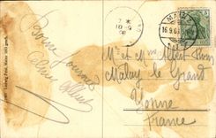 VINTAGE POSTCARD Mainz Neue Christuskirche