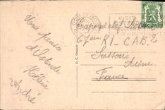 VINTAGE POSTCARD Ostend the Dam And the Beach The Dike And The Beach