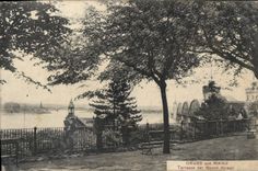 CPA Gruss Aus Mainz Terrasse der Neuen Anlage