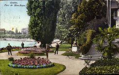 CPA Geneve Parc De Mon Repos