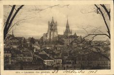 CPA Lausanne Vue Generale