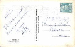 MODERN CARD Bordeaux the Large Bell