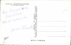 CPM Bordeaux La Grosse Cloche