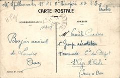 VINTAGE POSTCARD Heavy Panoramic View