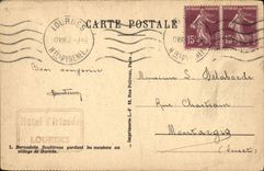 VINTAGE POSTCARD Heavy Museum Bernadette Moutons