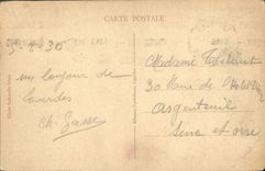 VINTAGE POSTCARD Heavy Bernadette