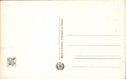 VINTAGE POSTCARD Living room 1936 Eugene Equestrian Hoest Tatue Of King Albert 1st Of Belgium