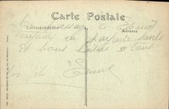 VINTAGE POSTCARD Epinal the Contades Barracks And the Militaria Small town