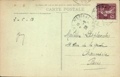 VINTAGE POSTCARD Epinal Church Saint Maurice Gate Of the Middle-class men