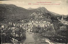 VINTAGE POSTCARD Cape Doors Panoramic View on the martyrdom