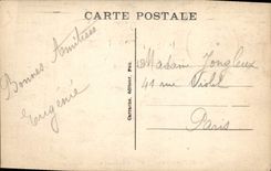 VINTAGE POSTCARD Heavy View On the Basilica