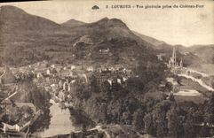 VINTAGE POSTCARD Heavy View Taken strong Castle