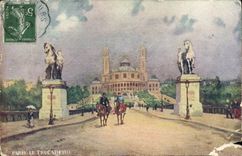 CPA Paris Le Trocadero